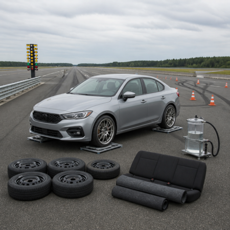 How Vehicle Weight Reduction Affects Acceleration, Braking, and Fuel Economy