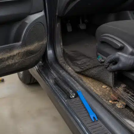 Signs of Flood Damage in a Used Car