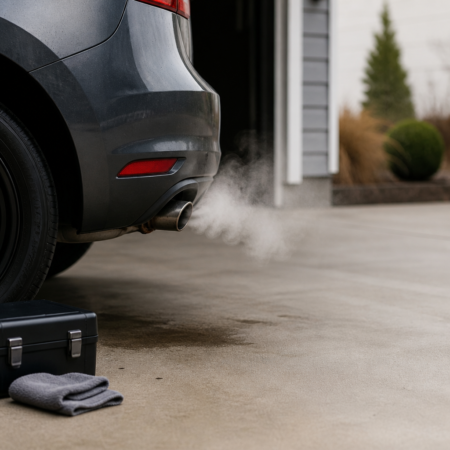 White Smoke Coming From Exhaust