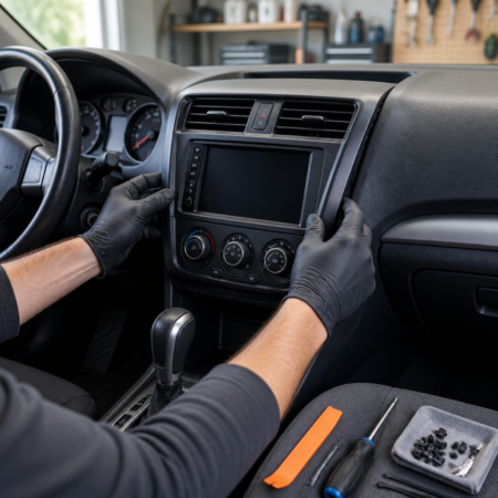 DIY Car Dashboard Restoration at Home