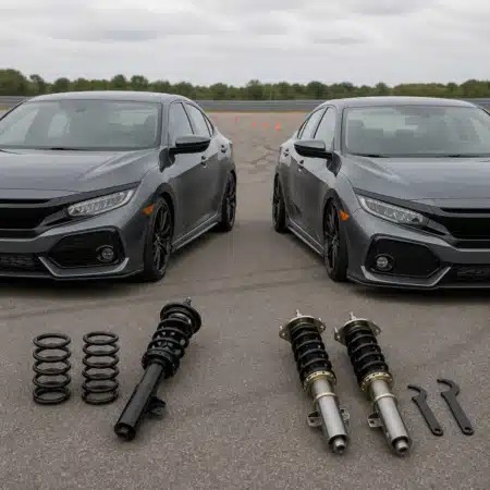 Lowering Springs vs Coilovers: Performance, Ride Comfort, and Maintenance Compared