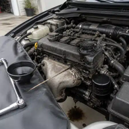 Engine Oil Burning Too Fast – What’s Wrong