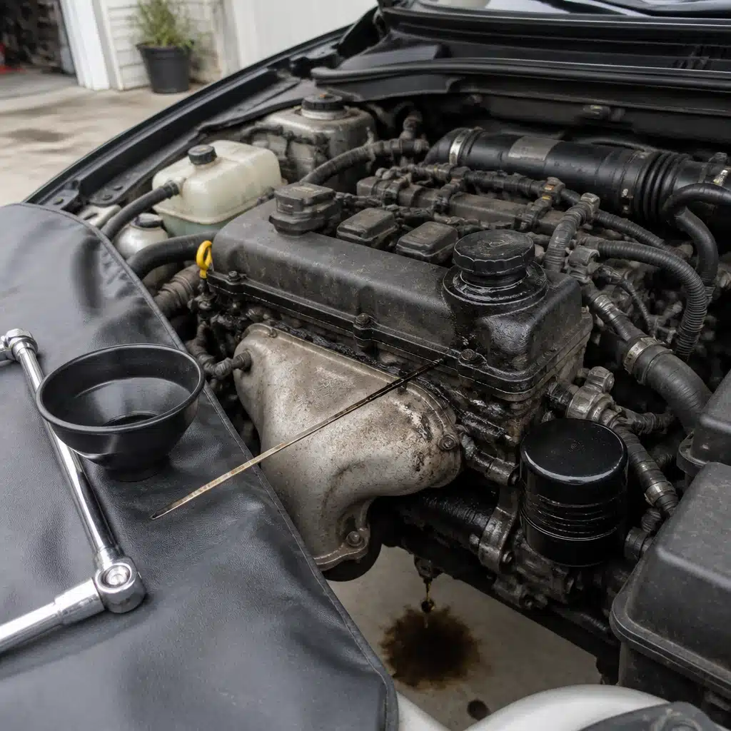 Engine Oil Burning Too Fast – What’s Wrong