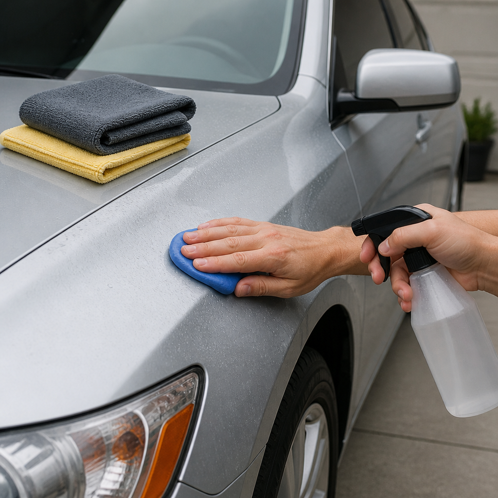 DIY Car Clay Bar Treatment at Home